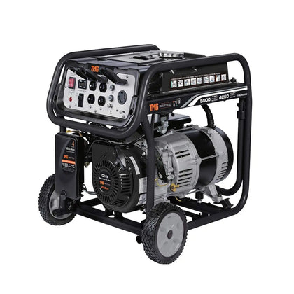 TMG-5000G 5000-Watt Gasoline Generator, 223cc OHV Engine, 11.5 Running Time, 120/240VAC (Discontinued – No Longer Available)