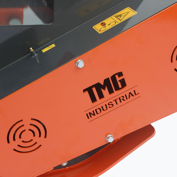 Tondeuse à fléaux à brosse pour excavatrice TMG Industrial 48 ", transporteur de 6 à 8 tonnes, 16-21 GPM, TMG-EFM48