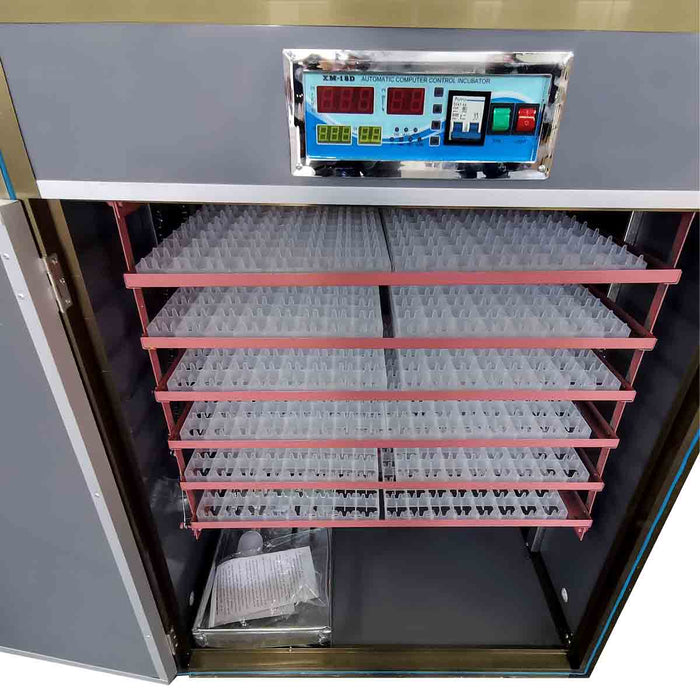 TMG-FCP56 Commercial Grade Large Capacity Egg Hatching Incubator, up to 1056 Eggs, 180 hatching tray capacity, 98% Hatching Rate, 12 Egg Trays