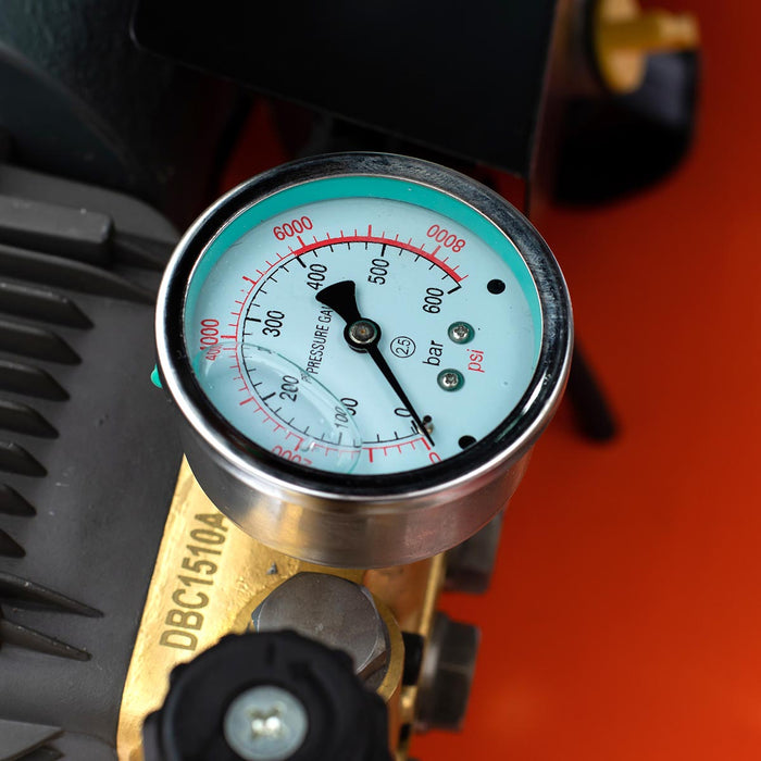 Nettoyeur haute pression à eau chaude TMG Industrial 4000 PSI avec enrouleur de tuyau de 85', moteur Kohler 14 HP, démarrage électrique, à mazout, pompe à piston triplex, TMG-HW41R