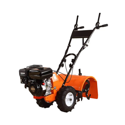 19" Self-Propelled Garden Tiller, 5.5 HP Gas Engine, Rear Tine, 8" Tilling Depth, TMG-GT19 (Discontinued — Product and Replacement Parts No Longer Available)