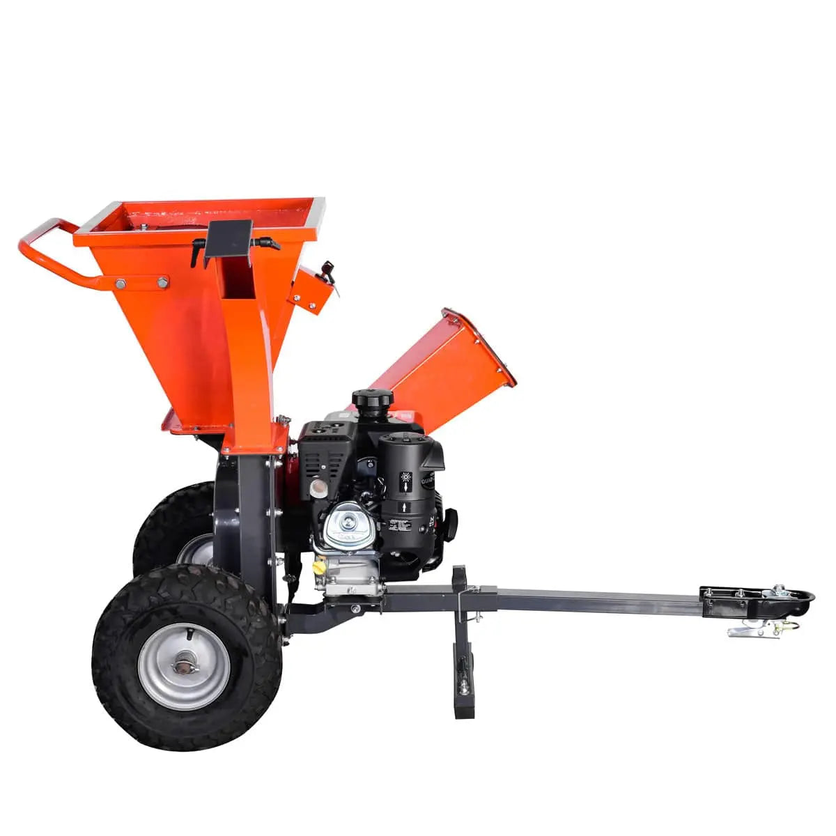 TMG Industrial 3-in-1 3” Wood Chipper, Shredder & Vacuum, ATV Tow-Behind, 7 HP Kohler Engine, 6