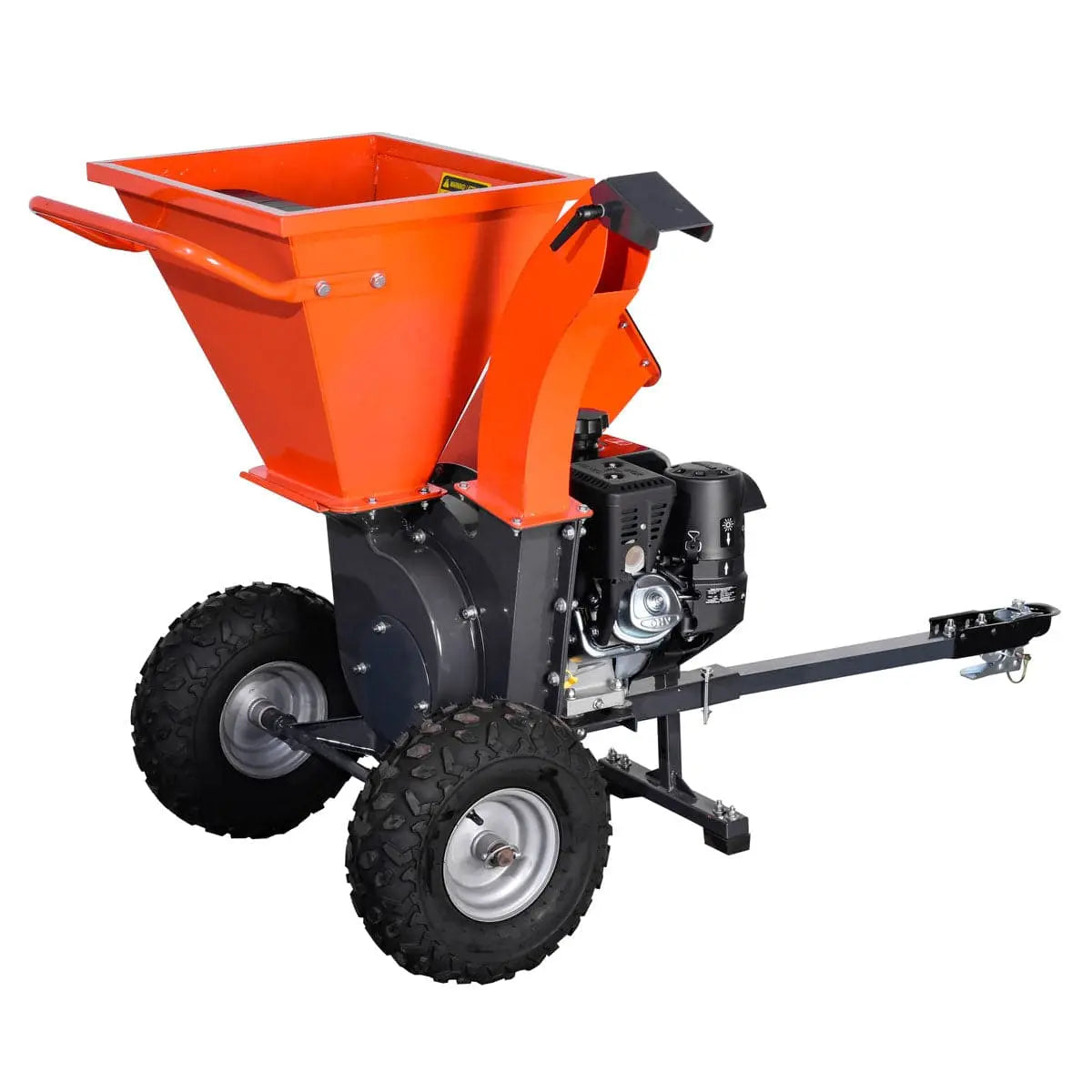 TMG Industrial 3-in-1 3” Wood Chipper, Shredder & Vacuum, ATV Tow-Behind, 7 HP Kohler Engine, 6