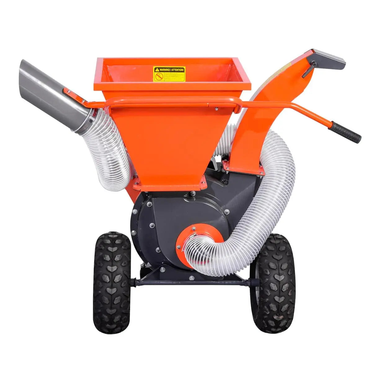 TMG Industrial 3-in-1 3” Wood Chipper, Shredder & Vacuum, ATV Tow-Behind, 7 HP Kohler Engine, 6