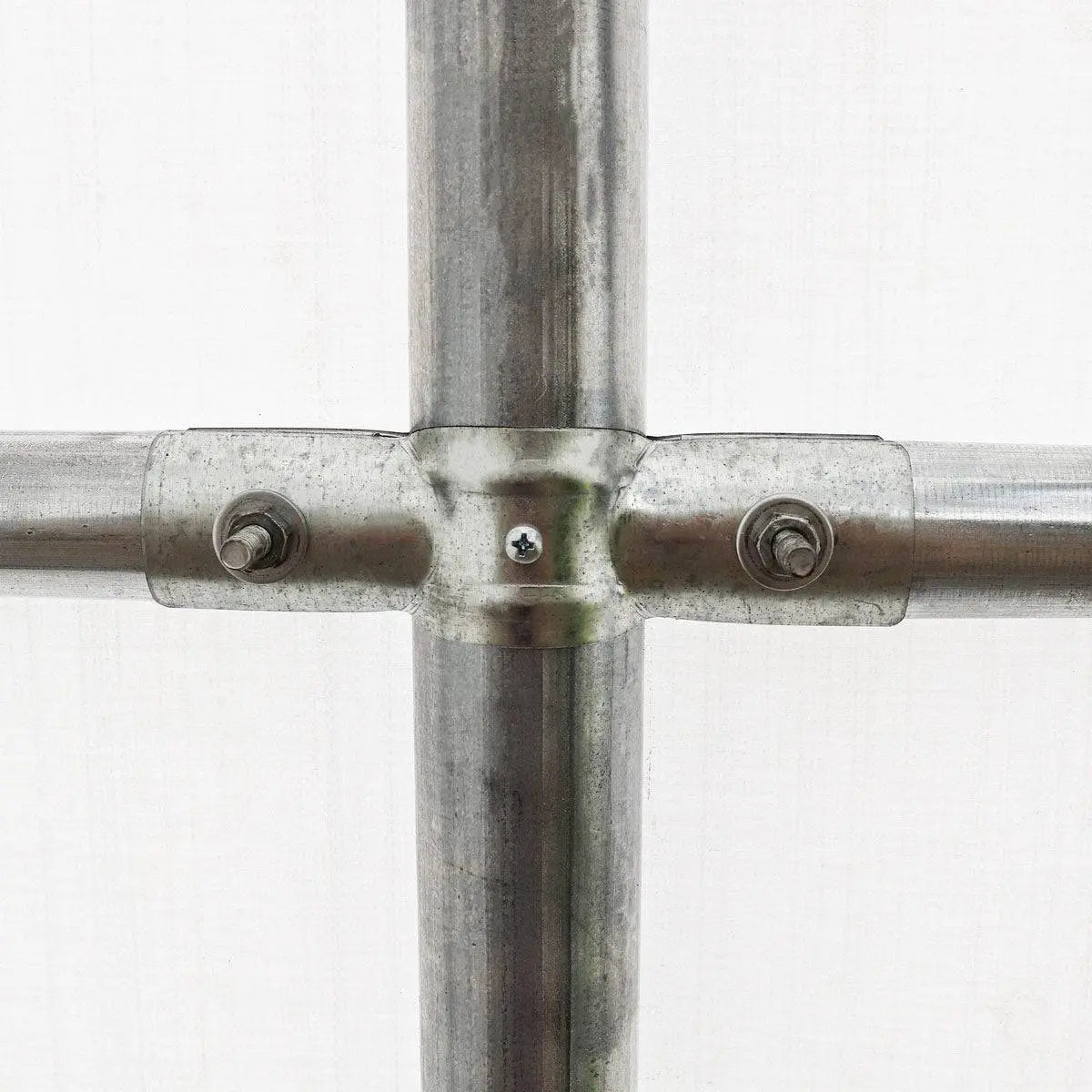 TMG Industrial 30' x 50' Straight Wall Peak Ceiling Storage Shelter with Heavy Duty 17 oz PVC Cover & Drive Through Doors, TMG-ST3050V