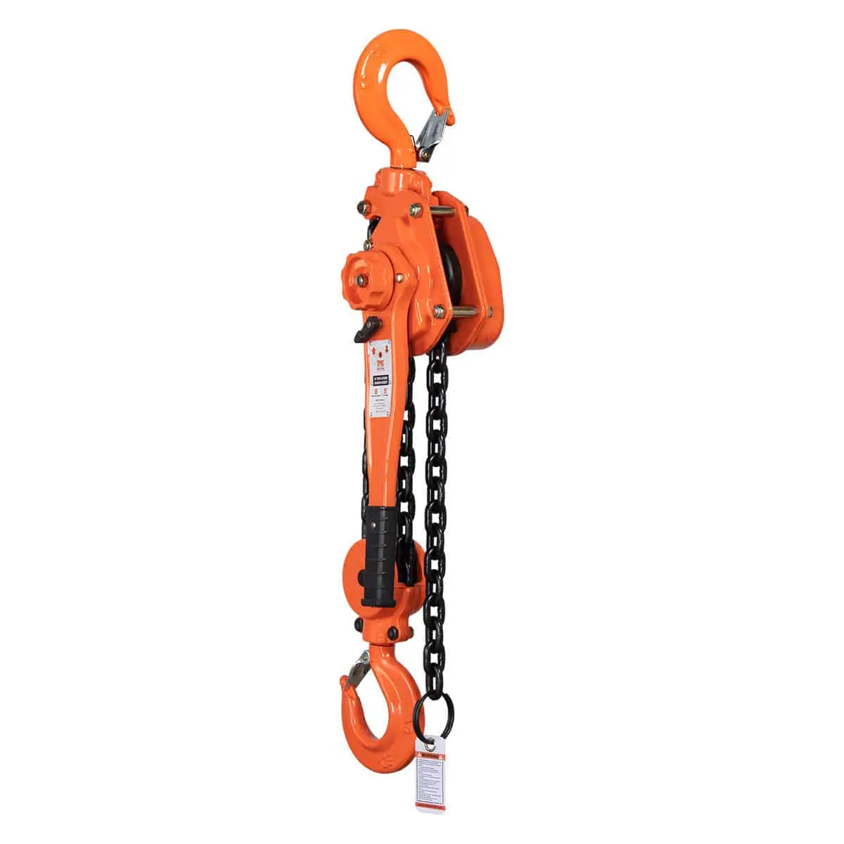 6 Ton 5' Lift Lever Chain Hoist, Twin Pawl Brakes, ASME B30.21,