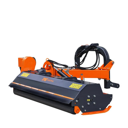 87" Ditch Bank Flail Mower, Offset Verge & Slope Cutter for Tractors 50-90 HP TMG-TFMO90