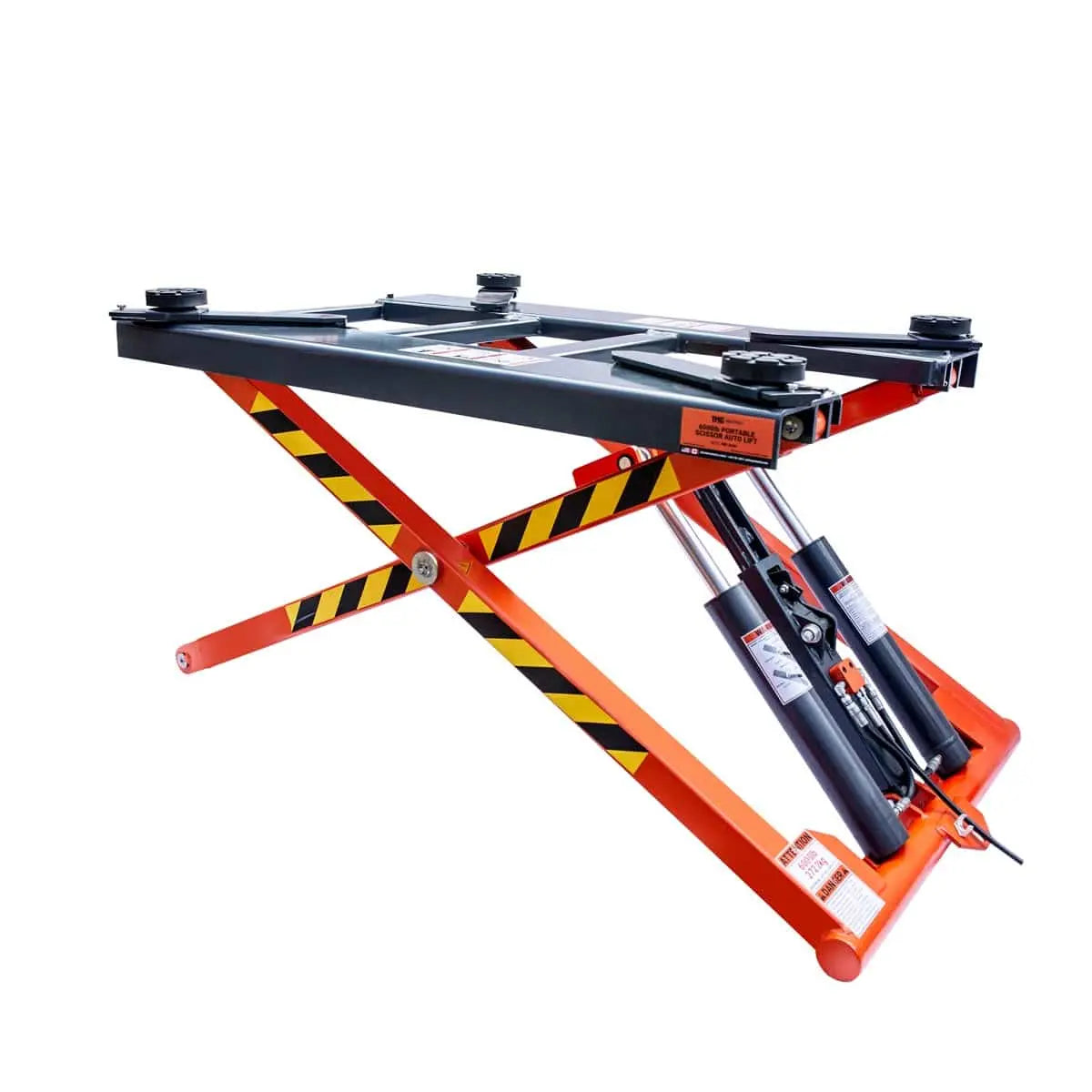 Mid-Rise Portable Automotive Scissor , 6000 lb Capacity, 48