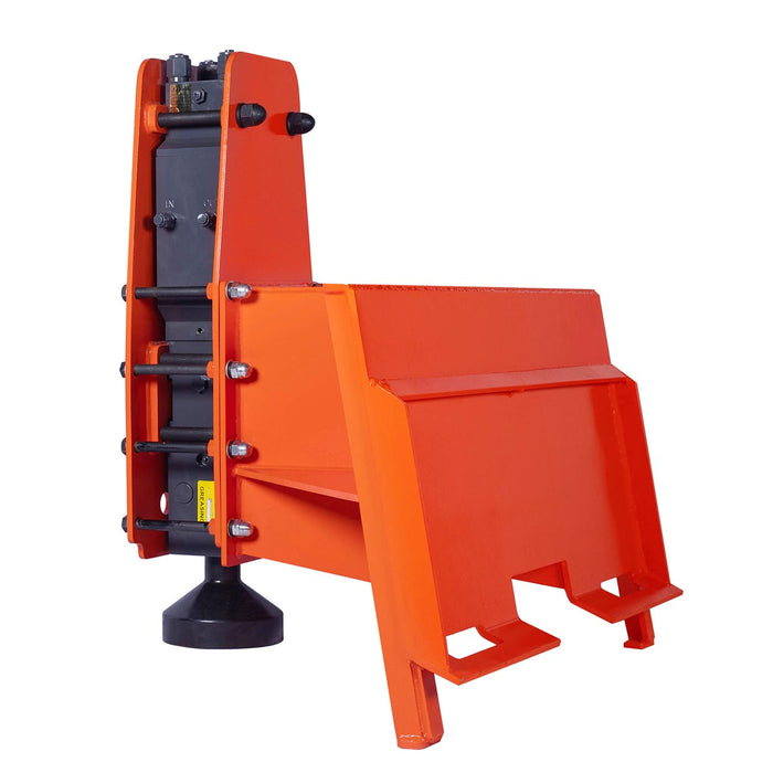 TMG Industrial Skid Steer Post Pounder, 10” Post Diameter, 580 Ft-lb Energy Class, 400-800 BPM Pounding Rate, TMG-PD950S