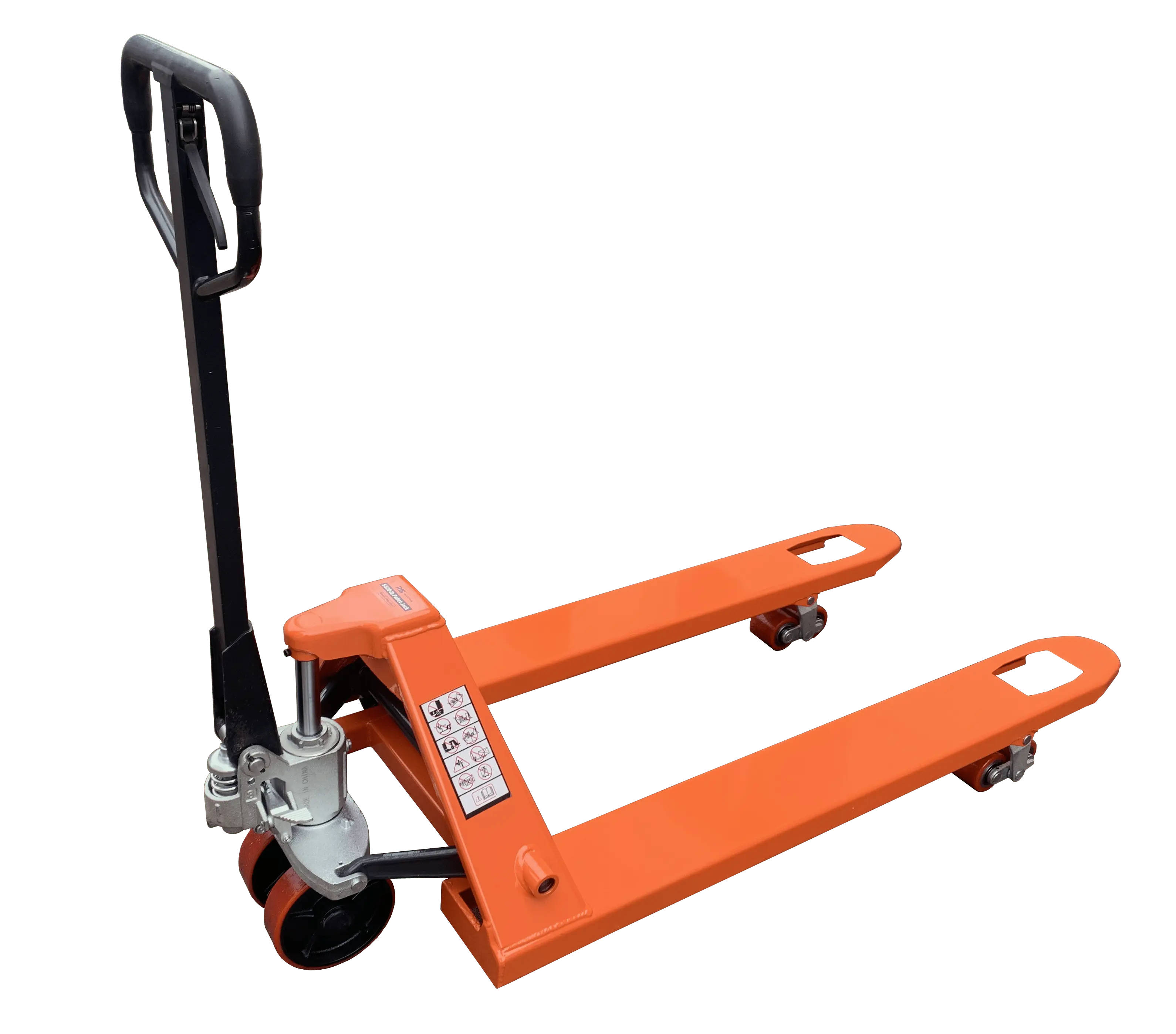 TMG-PJ55 Qty of (6) 5500-lb Pallet Jack Truck, 27" x 48" Forks, 210° Steering Arc, 3'' Clearance
