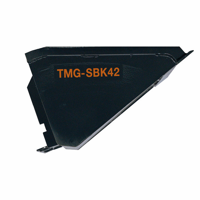 TMG-SBK42 Mini godet à direction à glissement de 42 po, montage de style Toro, capacité de 5 pi³